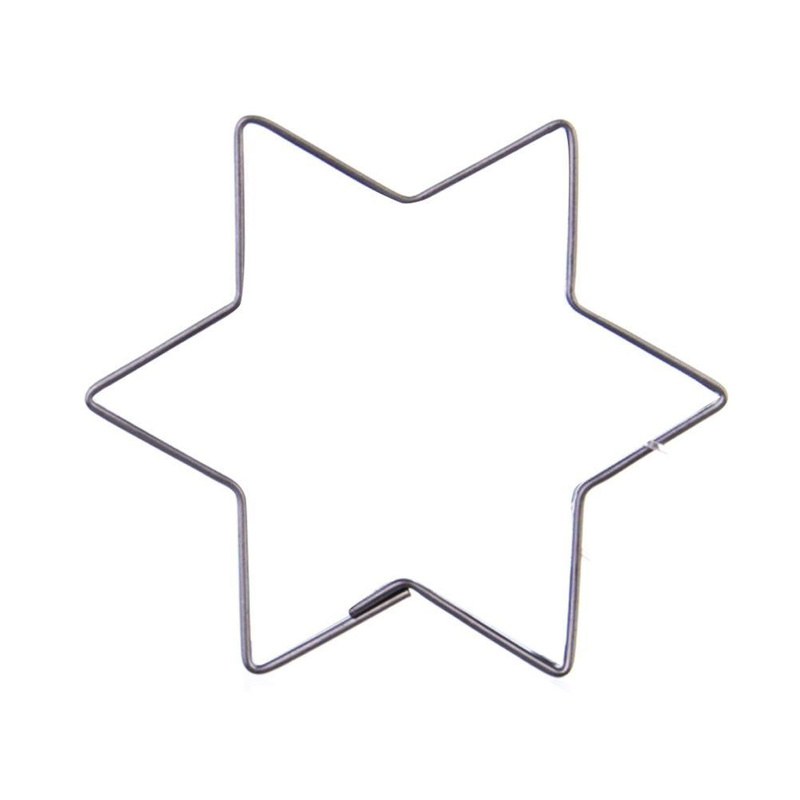 ORION Cutter mold / mold for cookies gingerbread STAR 6,5 cm