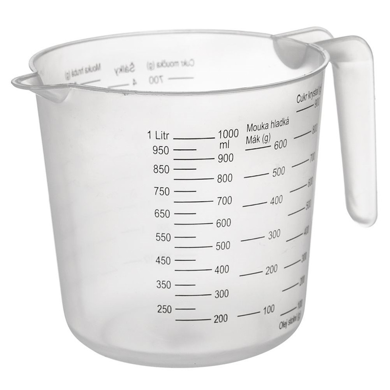 ORION Kitchen measuring cup mug with measure 1L