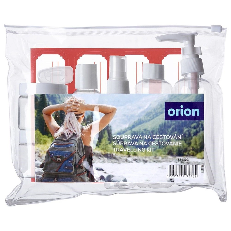 ORION Travel kit / flight for cosmetics 8 el.