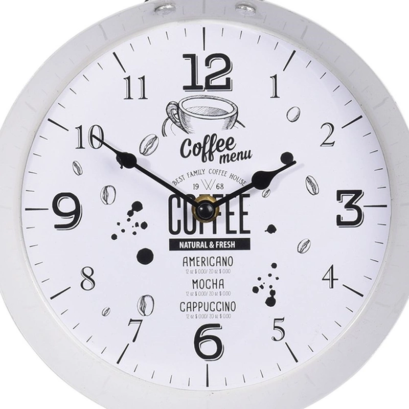 ORION Kitchen wall clock PAN metal for kitchen
