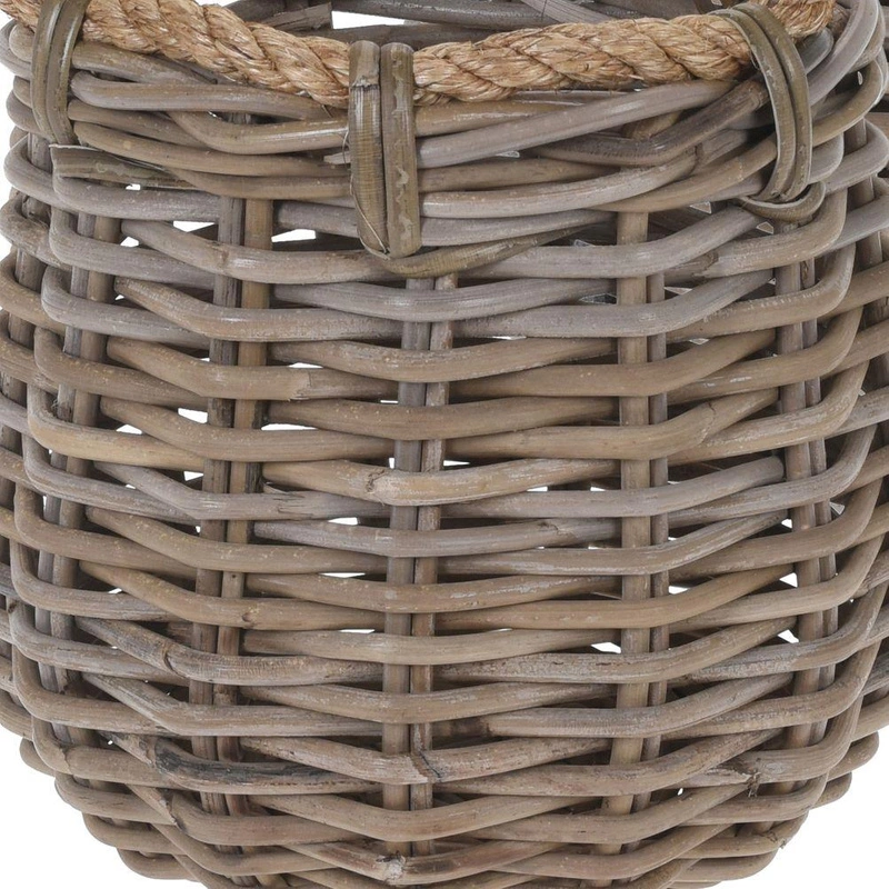 ORION WICKER basket cover pot for flowers plants 3 pieces