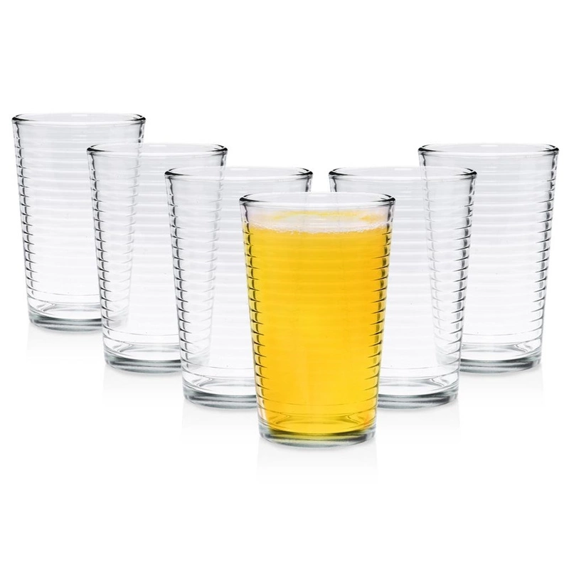 ORION Glass for water drinks juice lemonade drinks coffee 220ml 6 pieces
