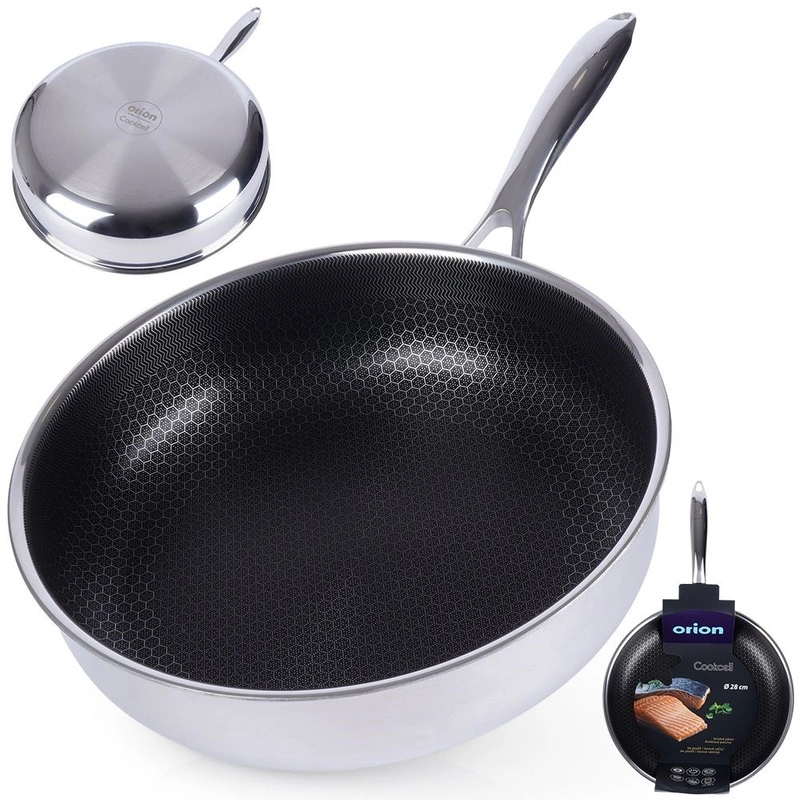ORION Pan COOKCELL HYBRYD 28cm deep, induction