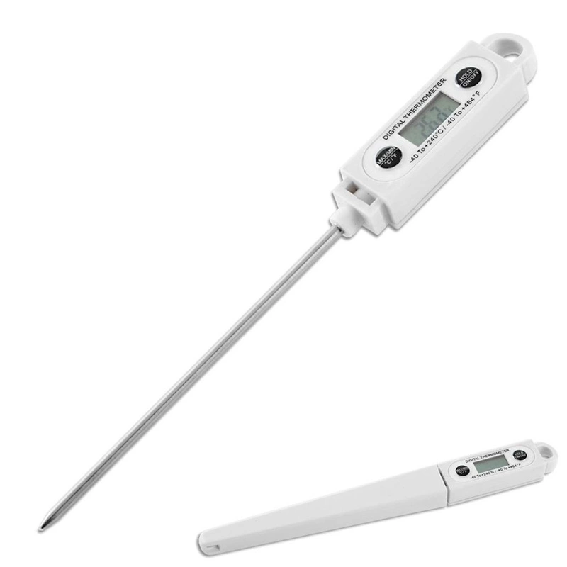 Elektronischer Küchenthermometer Grillthermometer mit Fühler