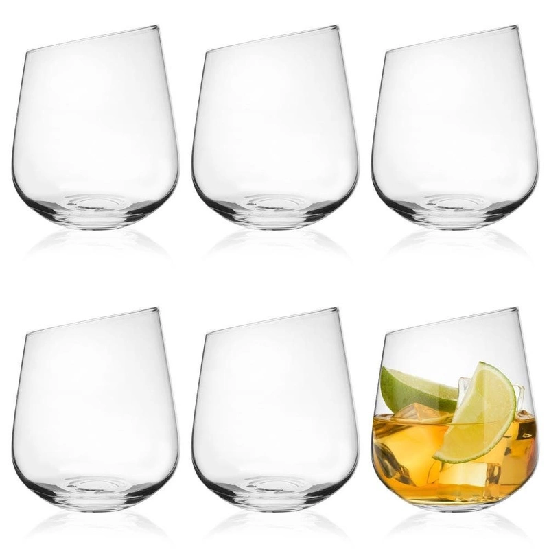 ORION Set of GLASSES modern glass 0,48L EXCLUSIVE